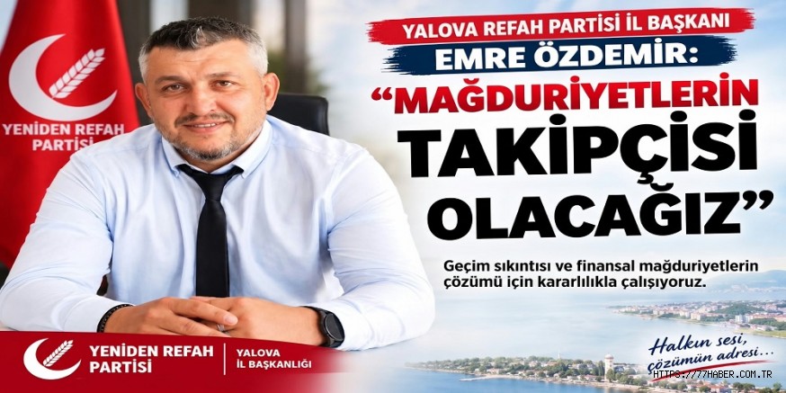 Emre Özdemir’den SPK tasfiye fonları ve geçim sıkıntısı açıklaması: “Adil düzen için çalışmak zorundayız”