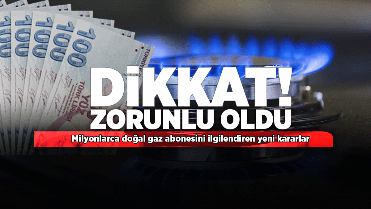 EPDK'dan doğal gaz abonelerine kolaylık: Fatura ve ödemelerde yeni uygulama