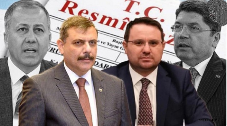 İstanbul Cumhuriyet Başsavcısı Akın Gürlek Adalet Bakanı, Erzurum Valisi Mustafa Çiftçi İçişleri Bakanı Oldu