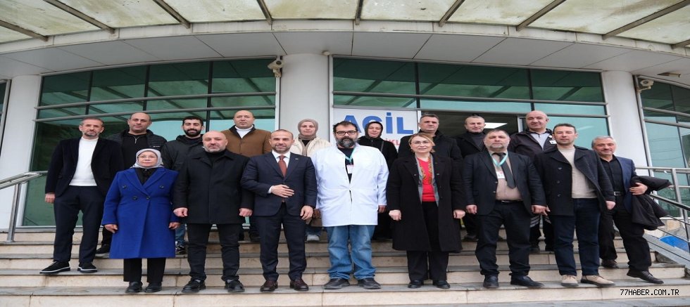 Başkan Fazlaca’dan Anlamlı 14 Mart Tıp Bayramı Ziyareti: “Sağlık Çalışanlarımız Toplumumuzun En Değerli Emanetleridir”