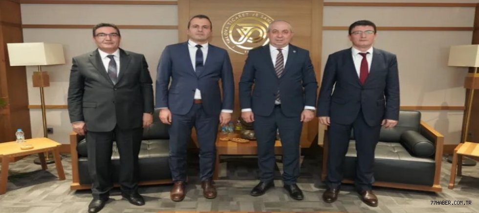 Gelir İdaresi ve Defterdarlık Yetkilileri YTSO'yu Ziyaret Etti: İş Dünyasının Mali Gündemi Masaya Yatırıldı