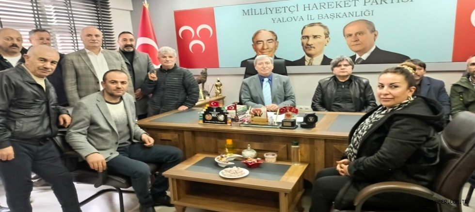 MHP Yalova Teşkilatı’nda Bayramlaşma Coşkusu