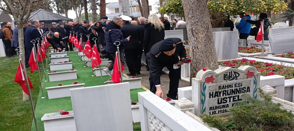 Şehitler, Yalova’da Duygu Yüklü Bir Törenle Anıldı