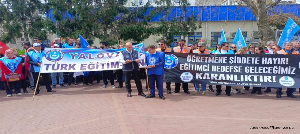 Türk Eiğitm-Sen: “Biz Susmuyoruz, Şiddete Karşı Tek Sesiz”