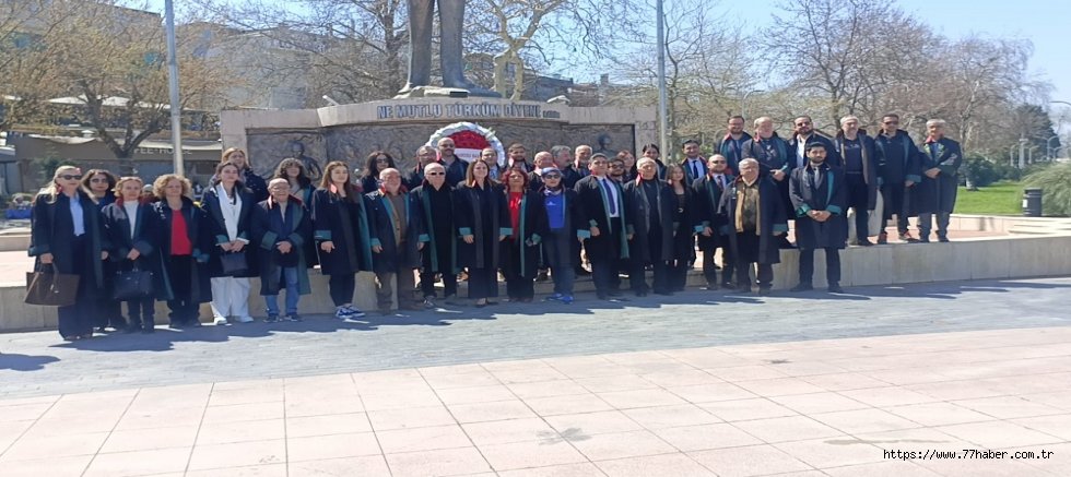 Yalova Barosu'ndan 5 Nisan Avukatlar Günü'nde Anlamlı Mesaj: “Bizler Hukukun Yanındayız”