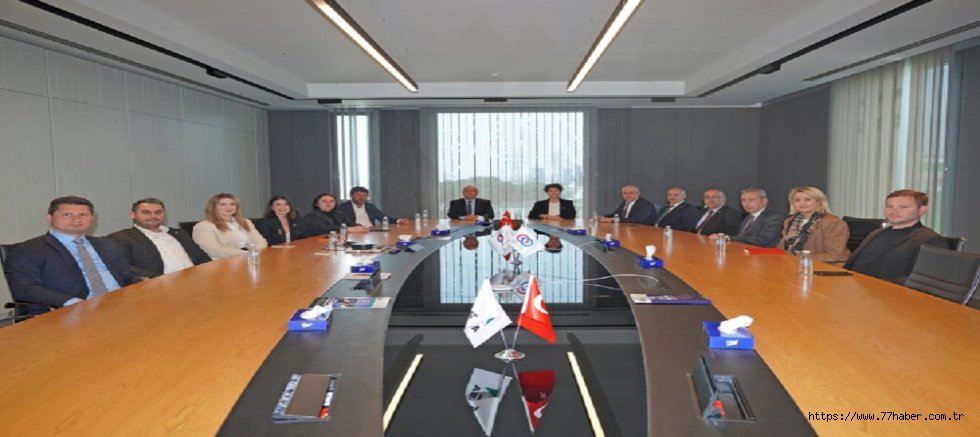 YTSO Heyeti, AKSA Akrilik Genel Müdürü Didem Tunçbilek’i Ziyaret Etti