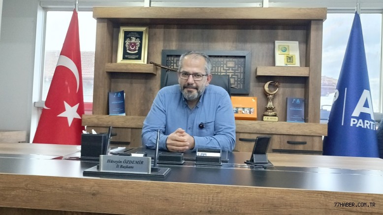 Özdemir : Dün Apo Asılsın Diyenler Bu Gün Apo Nasılsın Diyorlar