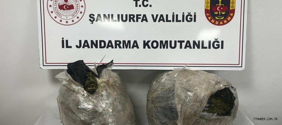 Şanlıurfa’da Narkotik Operasyonu: Akçakale’de 20 Kilo Kubar Esrar Ele Geçirildi