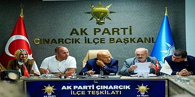 AK Parti Çınarcık’ta Danışma Meclisi’ni Topladı: “Hizmette Ayrım Yok”