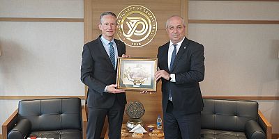 Almanya İstanbul Başkonsolosu Martin Graf YTSO’yu ziyaret etti
