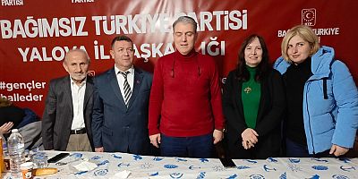 Bağımsız Türkiye Partisi (BTP) Yalova Teşkilatı Anlamlı İftar Yemeğinde Buluştu