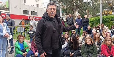 Öğretmenlerden Şanlıurfa ve Kahramanmaraş’taki Saldırılara Karşı Oturma Eylemi