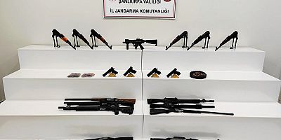 Şanlıurfa'daki Büyük Operasyon: 9 Adreste Silah ve Mühimmat Ele Geçirildi, 7 Gözaltı
