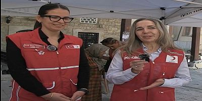 Şerife Şengül Usta’dan Kızılay Kermesine Destek