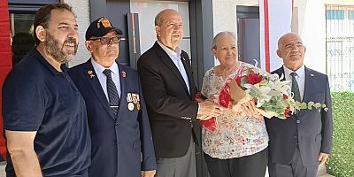 Tatar'dan Türkiye Muharip Gaziler Derneği Yalova Şubesi'ne Anlamlı Ziyaret