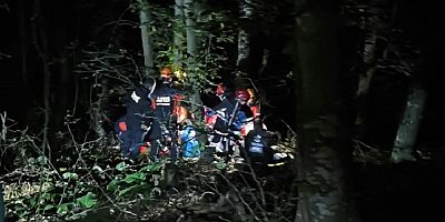 Yalova’da Alzheimer hastası 80 yaşındaki adam dereye düştü, termal drone ile bulundu
