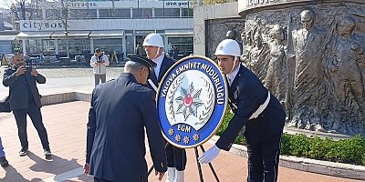 Yalova İl Emniyet Müdürlüğü’nden 181. Yıl Dönümünde Anlamlı Kutlama: Çelenk, Dua ve Lokum