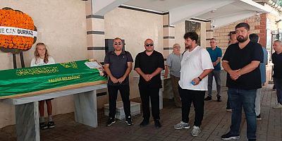 Yalova’nın sevilen siması Fatih Elönü’nün acı günü: Bingül Elönü Son Yolculuğuna Uğutlandı.