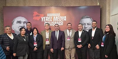 YALOVALI GAZETECİLER MARMARA MEDYA BULUŞMASI'NA KATILDI