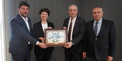 YTSO Heyeti, AKSA Akrilik Genel Müdürü Didem Tunçbilek’i Ziyaret Etti