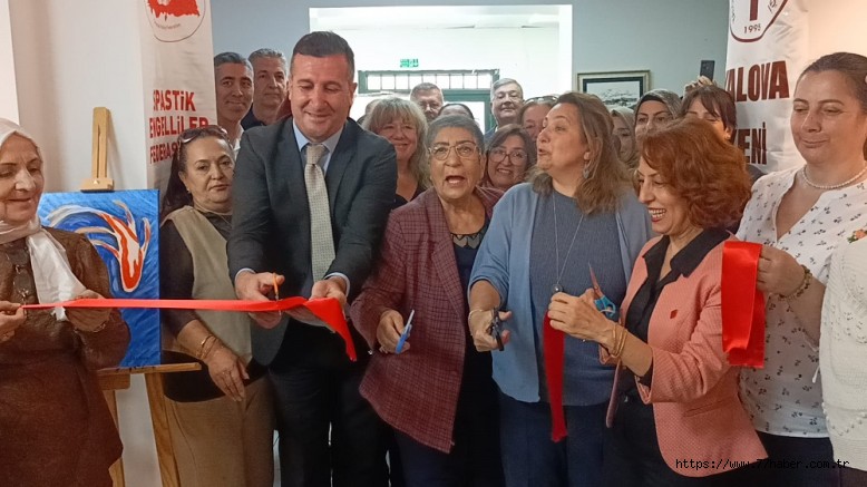 Yalova’da “9. Anne ve Çocuk Sergisi” Engelsiz Cafe’de Açıldı: Farkındalık ve Sanat İç İçe Geçti