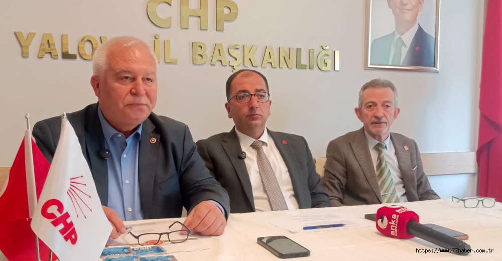 Yalova’da CHP’li İsimlerden Çarpıcı Açıklamalar: “Tarım Hobisine Düştü, Üretici Bitme Noktasında”