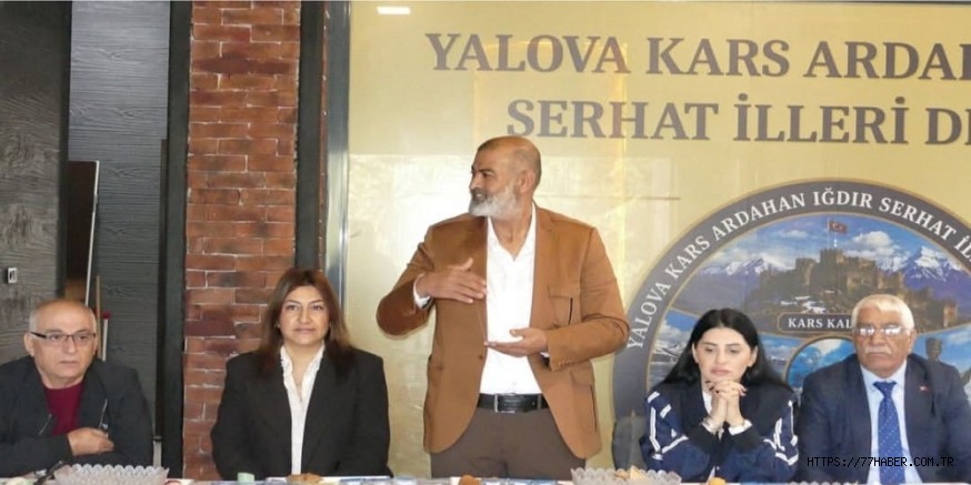 Yalova Kars Ardahan Iğdır Serhat İlleri Derneği basınla buluştu